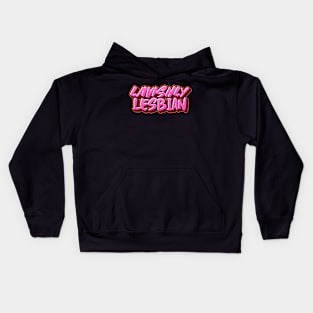 LAVISHLY LESBIAN Kids Hoodie